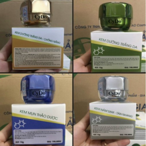 KEM CYDO ĐỦ MẪU 12G