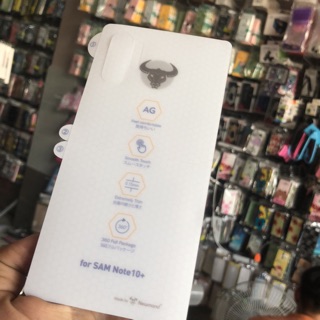 Samsung Galaxy Note 10 Plus Miếng dán mặt sau PPF nhám chống vân tay