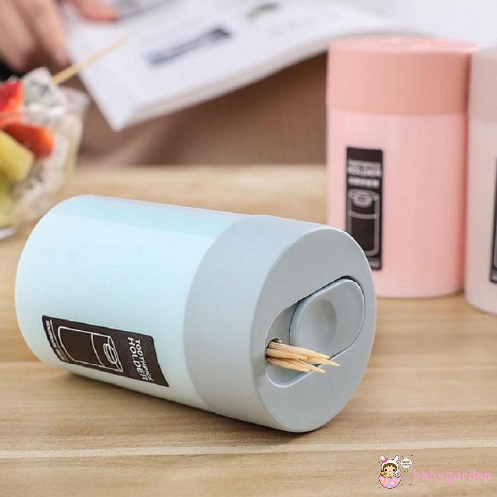 Hũ đựng tăm xỉa răng bằng nhựa cao cấp tiện dụng cho nhà hàng/ khách sạn