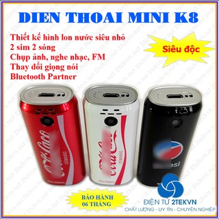 Điện thoại mini siêu nhỏ K8