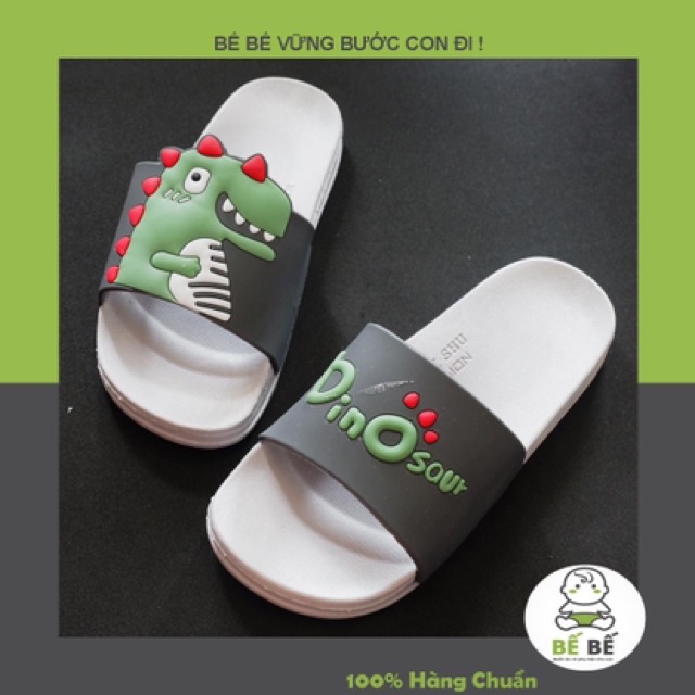 DÉP THỜI TRANG LÊ QUAI NGANG KHỦNG LONG DINO CHO NAM NỮ UNISEX | BigBuy360 - bigbuy360.vn