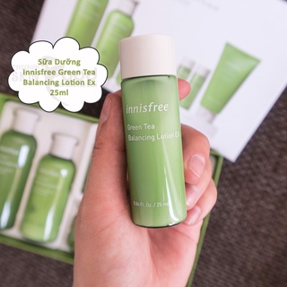 (AUTH) SET DƯỠNG TRÀ XANH INNISFREE 6 MÓN