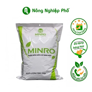 Phân bón hữu cơ sinh học Minro viên nở - Gói 700 gram