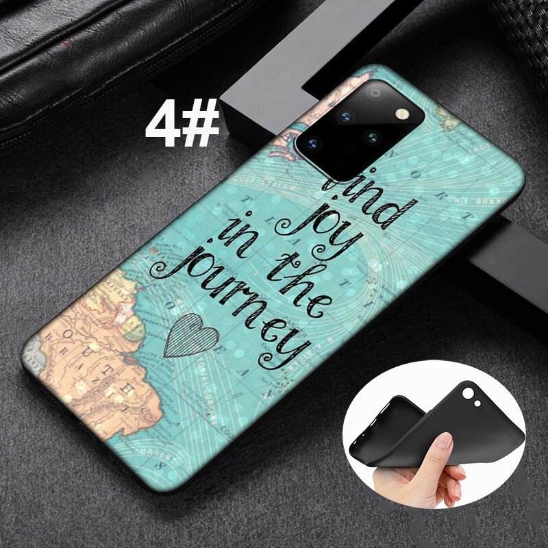 Samsung Galaxy S10 S9 S8 Plus S6 S7 Edge S10+ S9+ S8+ Soft Silicone Cover Phone Case Casing GR58 Inspirational Quotes Printed