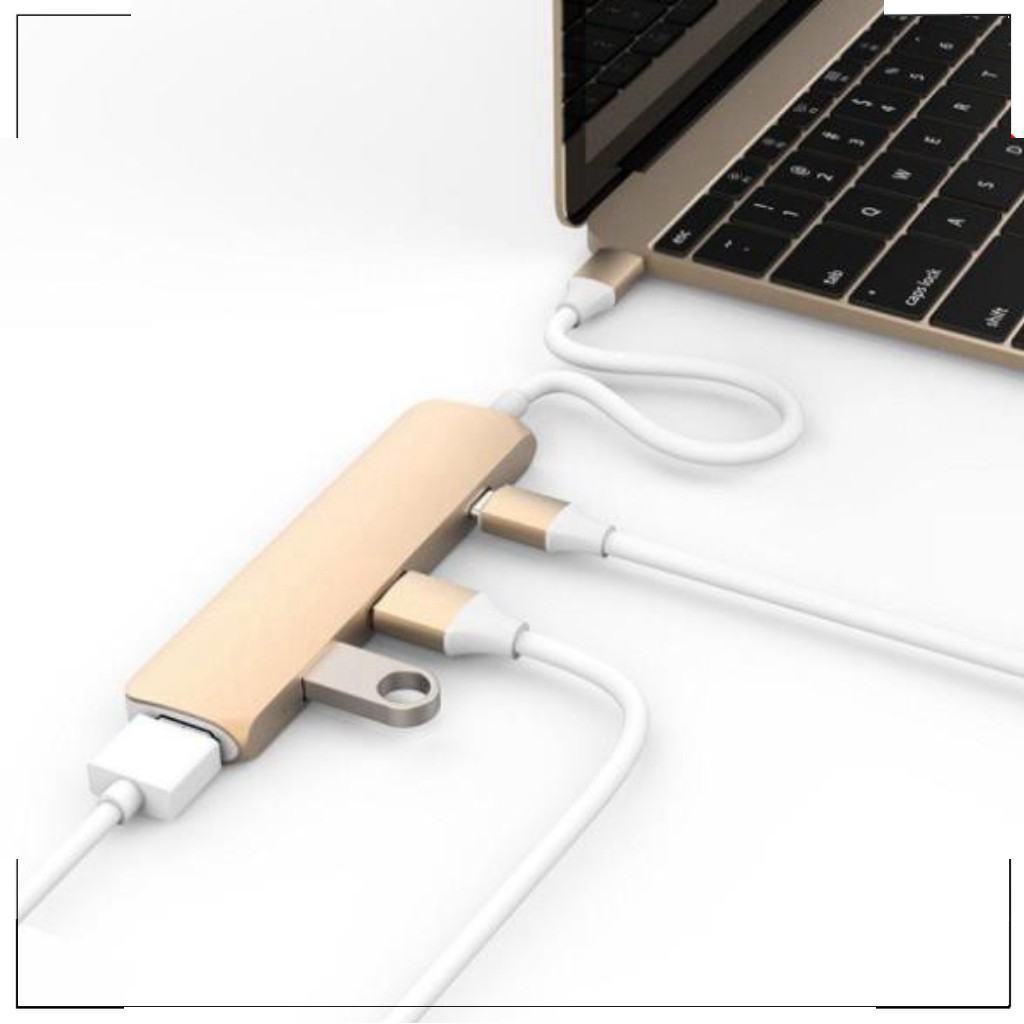 Cáp HYPERDRIVE USB TYPE-C HUB WITH 4K HDMI - 𝒎𝒂𝒄𝒃𝒐𝒐𝒌