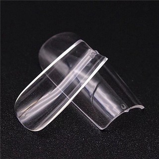 Móng úp HSM chưa nhám  (form vuông) màu đục 500 móng