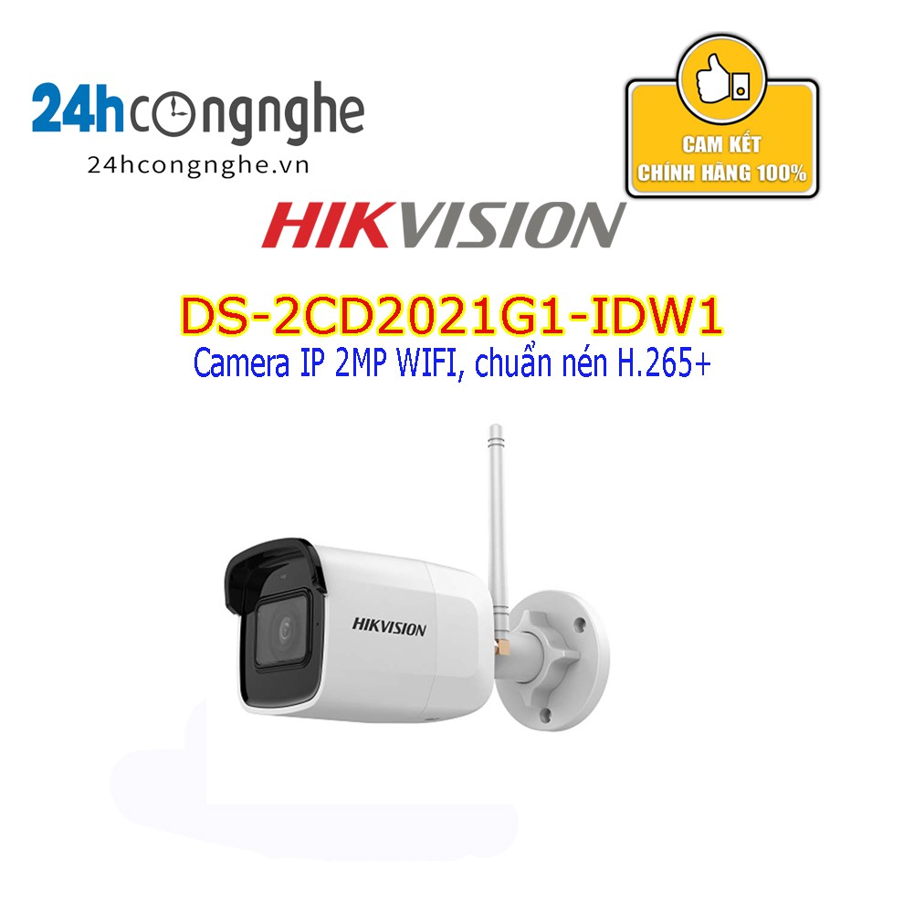 Camera Hikvision IP Wifi DS-2CD2021G1-IDW1 Độ Phân GIải Full HD 1080P Chính Hãng