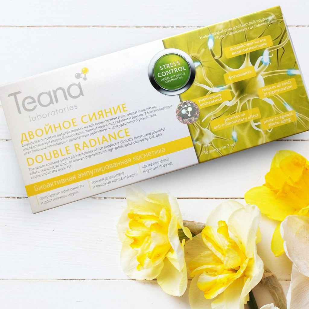 Serum Teana Double Radiance trắng da, mờ nám đồi mồi, thâm mắt