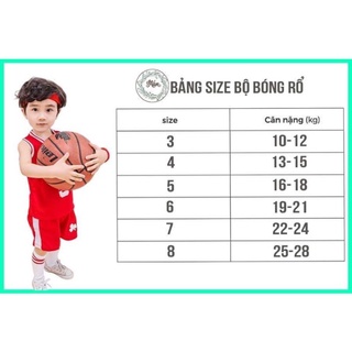 Bộ bóng rổ bé trai