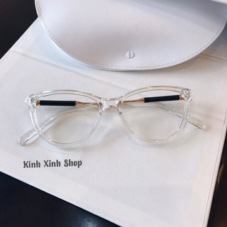 Kính Mắt mèo ulzzang gọng nhựa Cao cấp