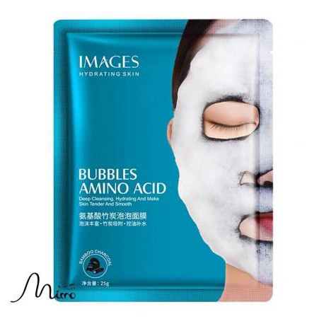 Mặt Nạ Sủi Bọt Thải Độc Than Hoạt Tính Làm Sạch Sâu mặt nạ images Hydrating skin bubbles acid