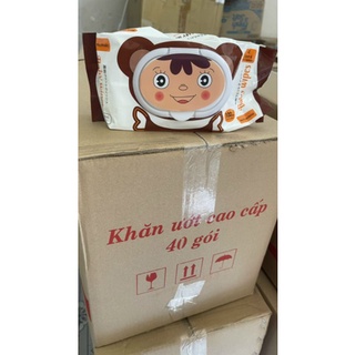 1 bịch khăn ướt baby wipes không mùi 100t