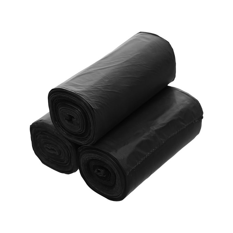 Lốc 3 cuộn túi rác đen tự huỷ sinh học Đại Hoàng Nguyên (1kg)