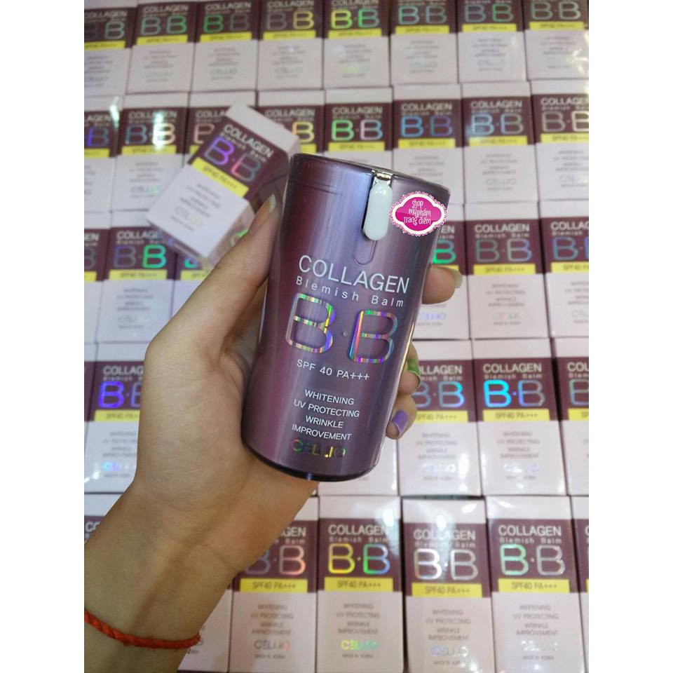 Kem nền BB Cream Collagen Cellio SPF 40 CHÍNH HÃNG KOREA | BigBuy360 - bigbuy360.vn
