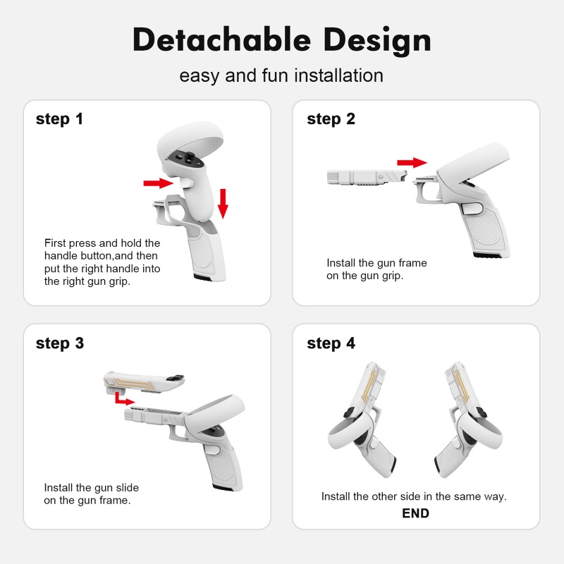 Vỏ Bọc Bảo Vệ Tay Cầm Chơi Game Thực Tế Ảo Oculus Quest 2