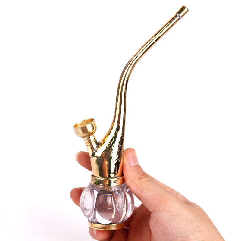 1 ống kim loại nhỏ trang trí bằng đồng thau, một món quà dành cho nam giới.
