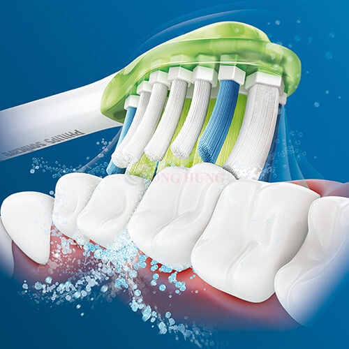 Đầu bàn chải thay thế bàn chải điện Philips Sonicare W3 Premium - Thiết kế hoàn hảo