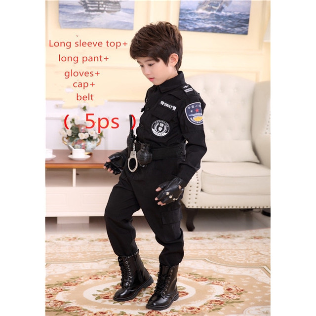 Bộ Đồ Hóa Trang Cảnh Sát Dễ Thương Cho Bé