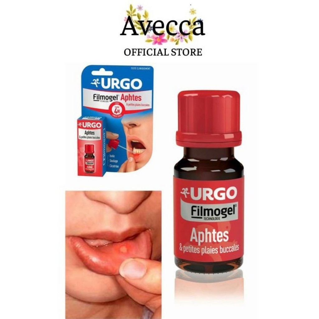 Gel Chăm Sóc Vết Loét, Vết Thương Nhỏ Trong Miệng Urgo Mouth Ulcers Fimogel 6ml