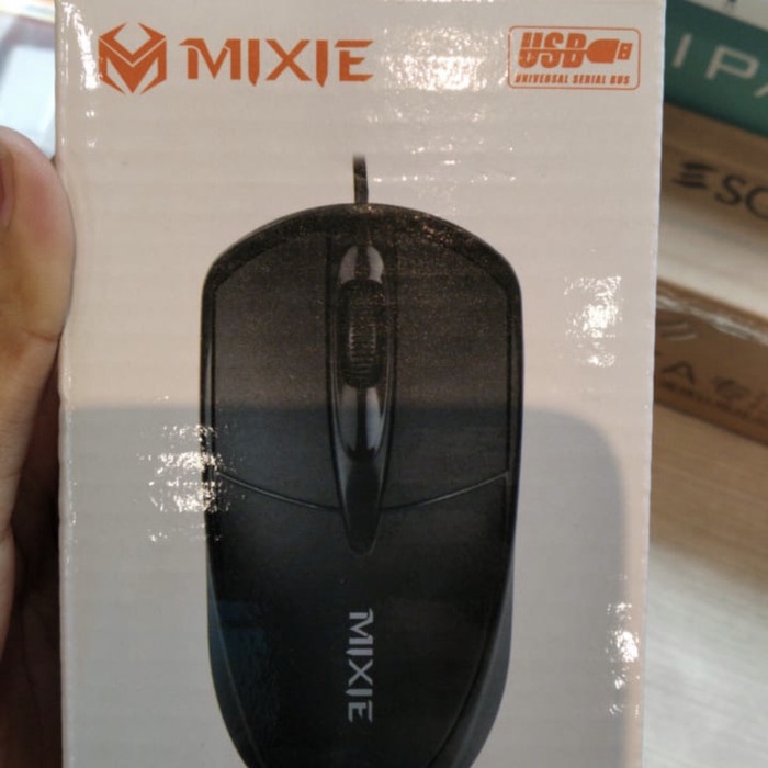 Chuột dây MIXIE X2 3 Phím Bấm - Chính Hãng - Bảo Hành 12 Tháng - Hỏa tốc