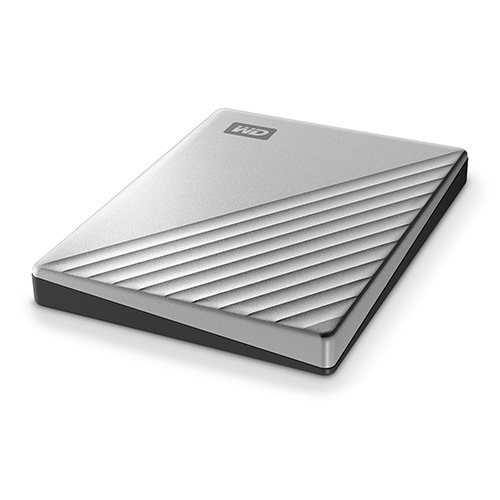 Ổ cứng di động HDD Western My Passport Ultra 2TB / 4TB cổng typeC 3.1 (Bạc) - Nhất Tín Computer