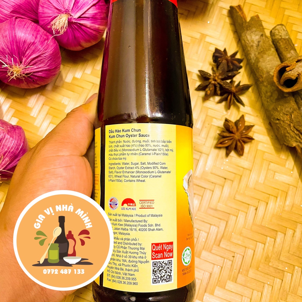 Dầu hào KUM CHUN 510 LEE KUM KEE