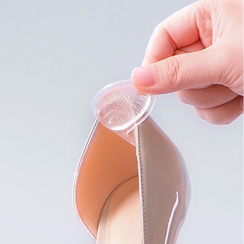 Miếng Dán Gót Chân Bằng Silicon Trong Suốt Giúp Giảm Đau Dành Cho Nữ