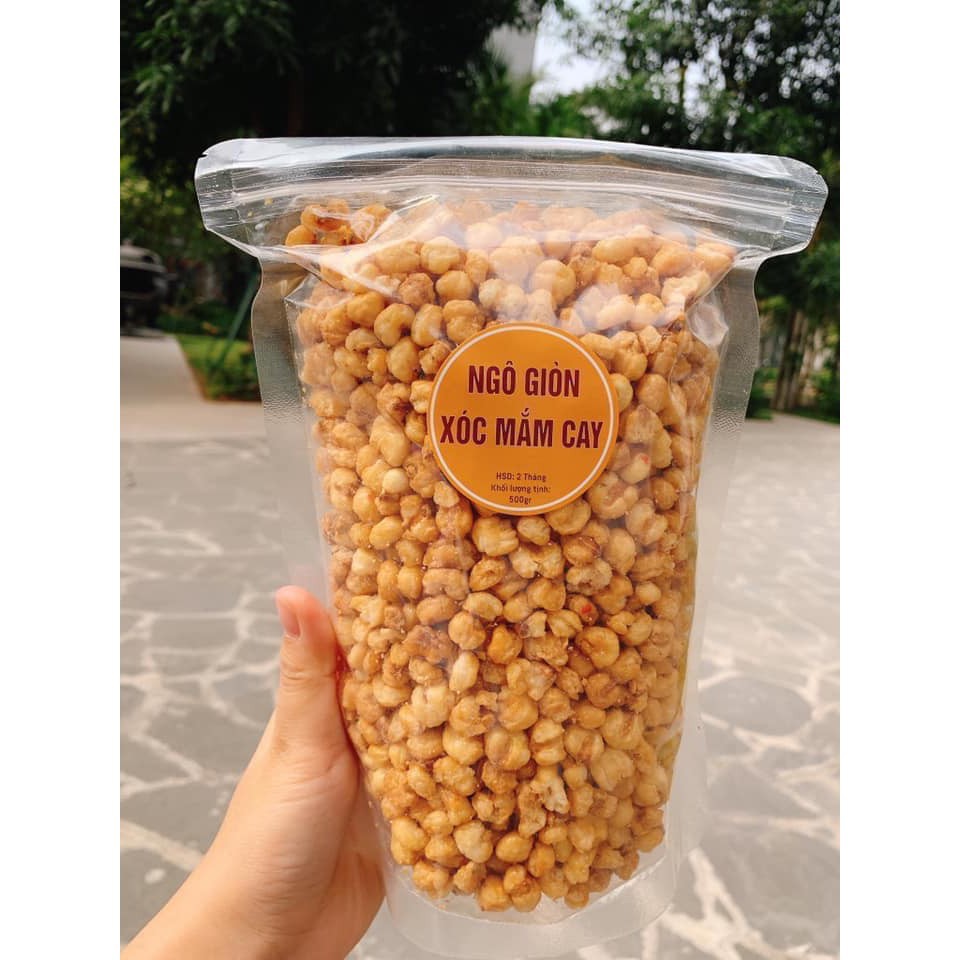 (giá sỉ) 1kg ngô hành- ngô mắm chiên giòn, siêu ngon