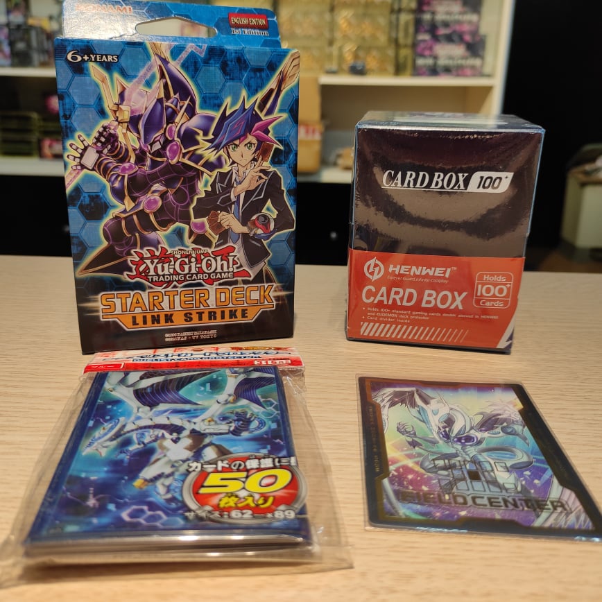 Combo Thẻ Bài và Phụ Kiện Yugioh - Siêu Combo TIẾN VÀO THẾ GIỚI LINK
