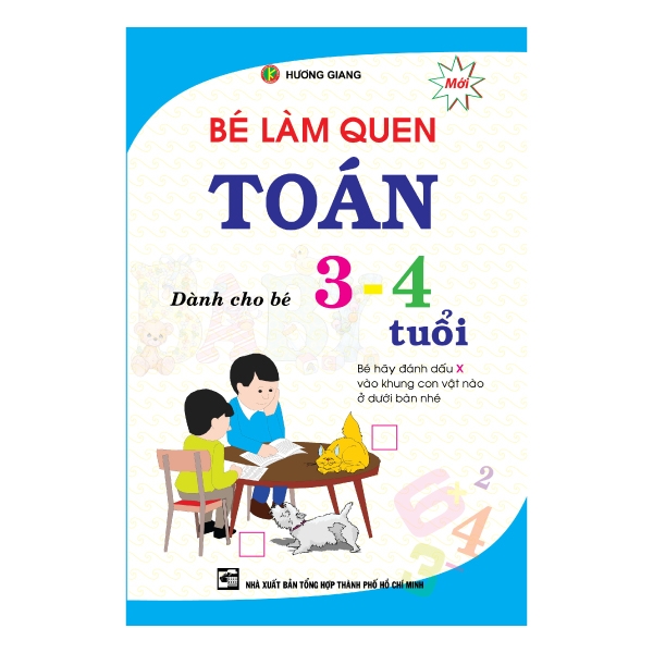 Sách Bé Làm Quen Toán 3-4 Tuổi
