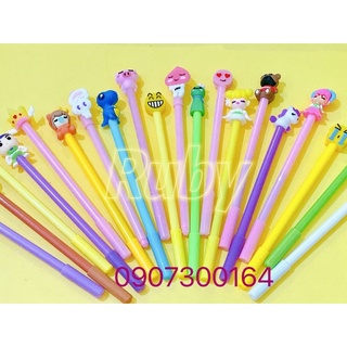 Bóp 20 cây bút tím thú dễ thương