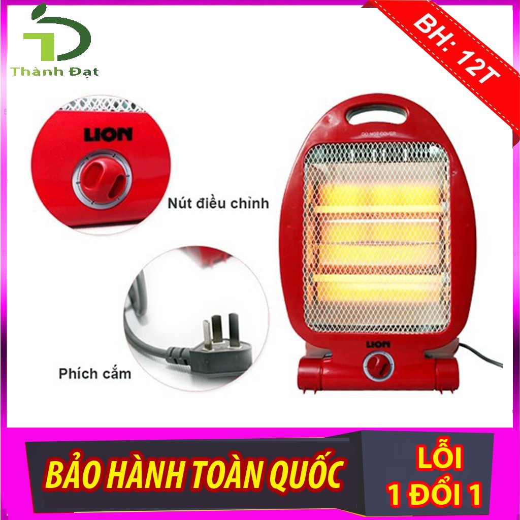 Đèn Sưởi Lion 2 Bóng Ấm Áp Mùa Đông(Bảo hành 1 năm)