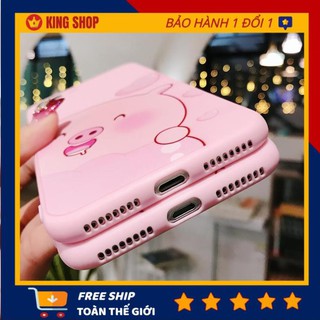 ỐP LƯNG CHO MÁY IPHONE ỐP HEO HỒNG KUTE