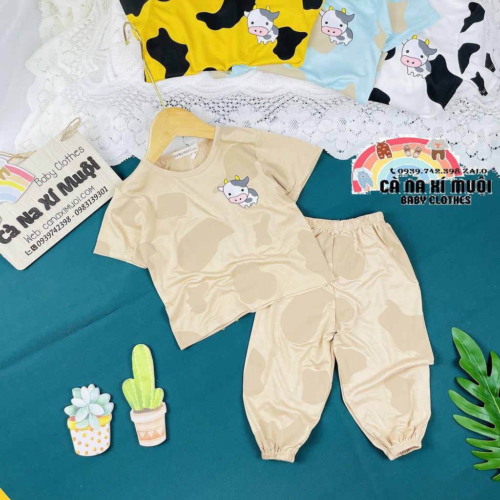 HOT&gt;&gt; FULLSIZE(7-26kg)Bộ Minky Mom ALIBABA BÒ SỮAFREE SHIP Thun Lạnh Hàng Chuẩn Họa Tiết Dể Thương Cho Bé Gái Bé Trai