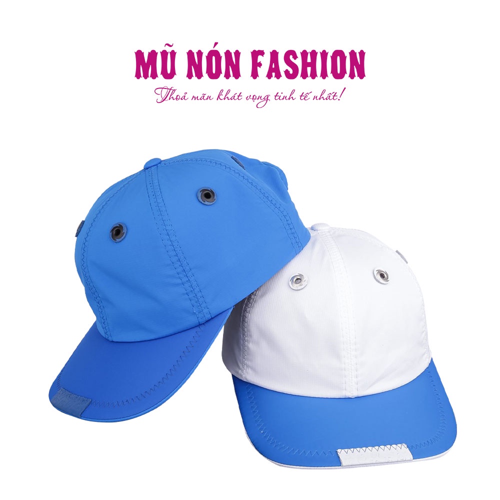 Nón kết sơn - mũ lưỡi trai dáng thể thao vải gió cao cấp phom unisex dành cho nam và nữ MC006A FULL BOX