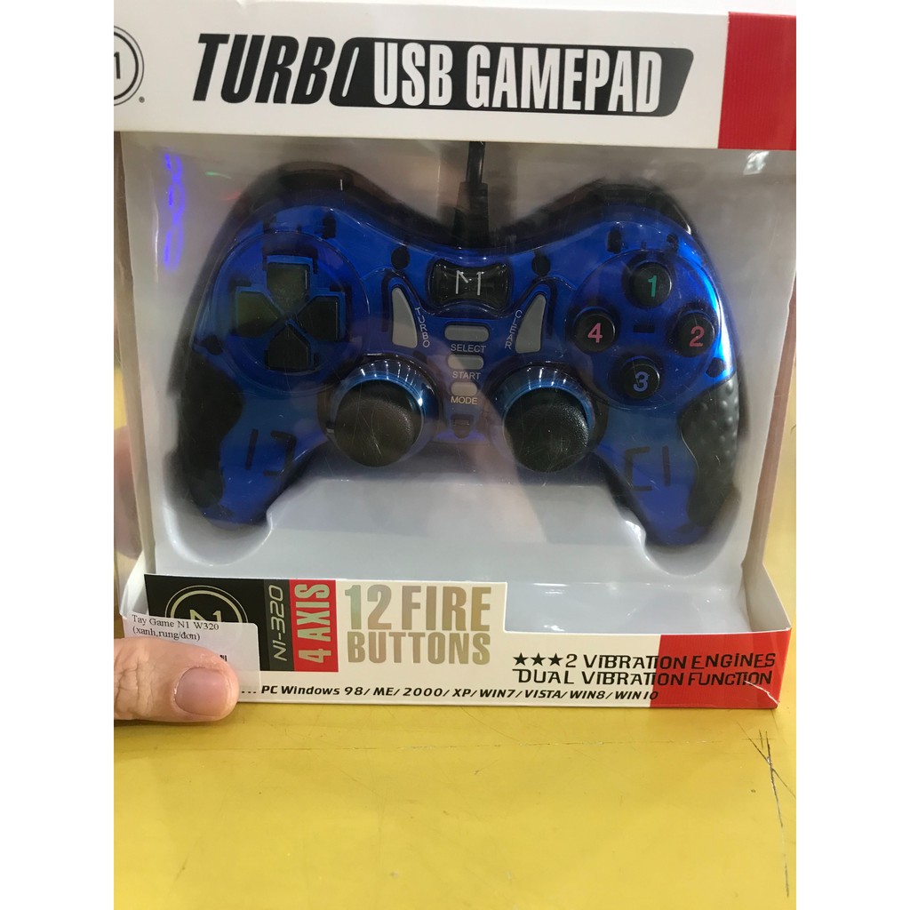 Tay game đơn rung N1 - 320 (USB)