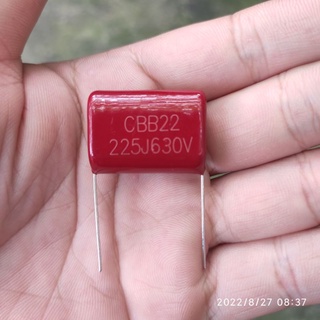 Tụ phim 225j 630v p27 hàng mới chất lượng cao. tụ 2,2uf 630v