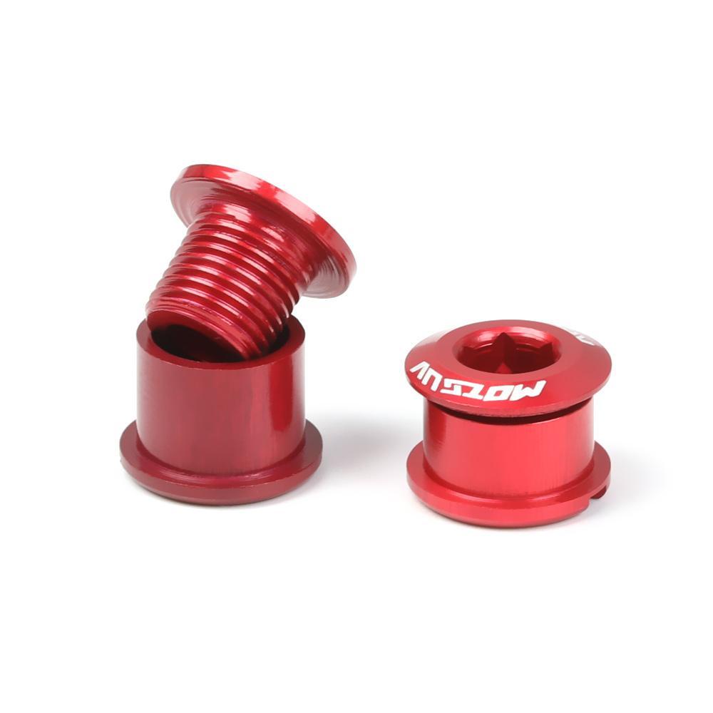 MUVAKO Bộ 5 Ốc Vít 7075 4.9mm / 6.4mm Cho Đĩa Xích Xe Đạp