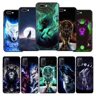 Ốp Điện Thoại Họa Tiết Chó Sói Cho OPPO A15 A15s A31 2020 A37 Neo9 A39 A57 A53 2020