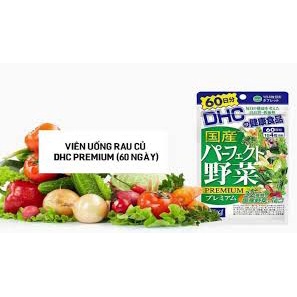 Viên Uống Rau Củ DHC Perfect Vegetable Premium Japanese Harvest 30 Ngày