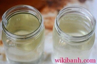 Nước đường làm bánh trung thu