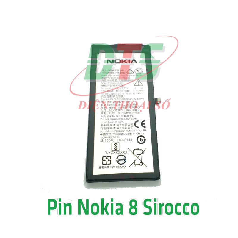 Pin Nokia 8 Sirocco