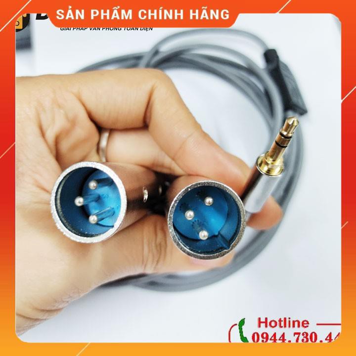 Dây cáp 3.5mm sang canon XLR đực dài 1.8m dailyphukien
