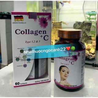 ĐẸP DA SÁNG DA COLLAGEN + C (Lọ 60 viên)