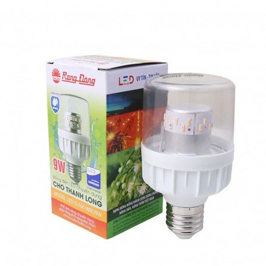 Bóng đèn LED tiết kiệm điện chuyên dụng cho thanh long Rạng Đông (Model LED.TL-T60 WFR/9W)