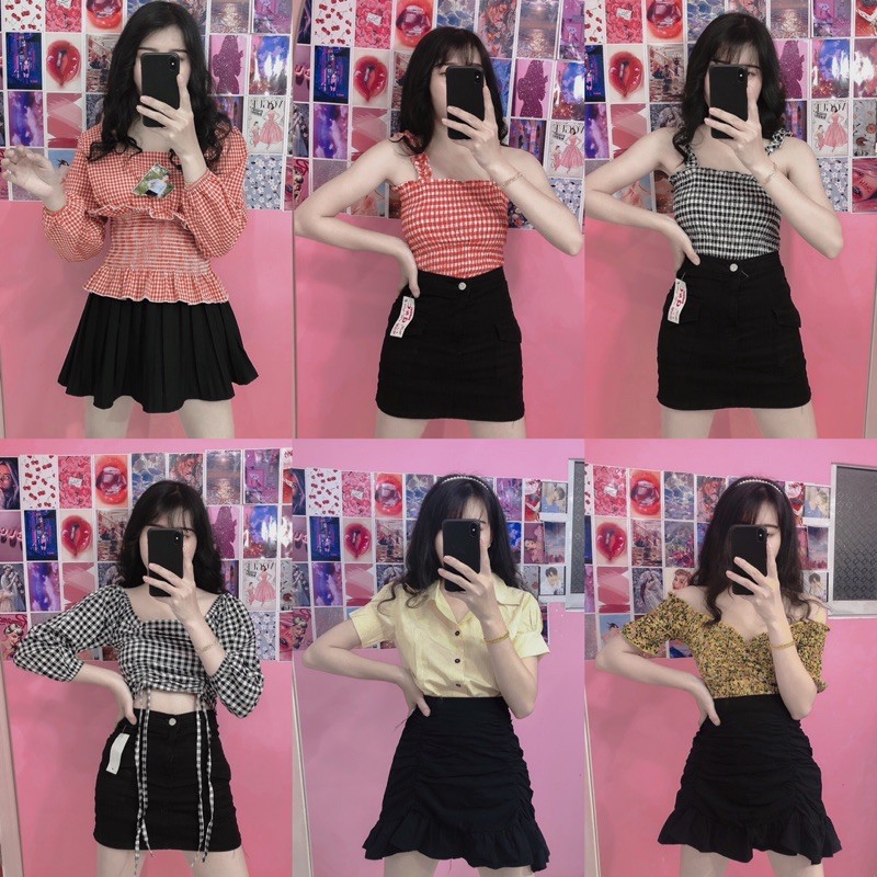 set váy áo tách lẻ