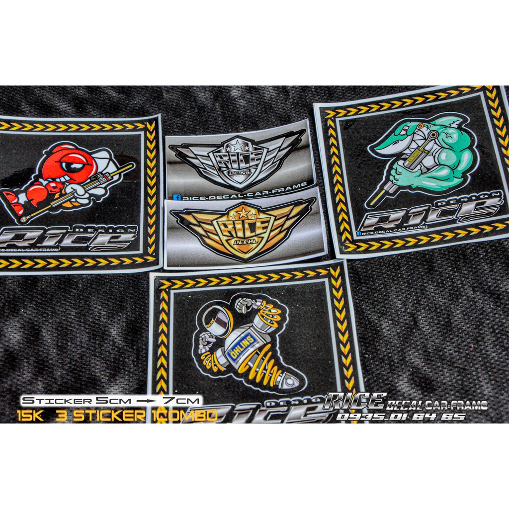 Tem Sticker Racing Mini