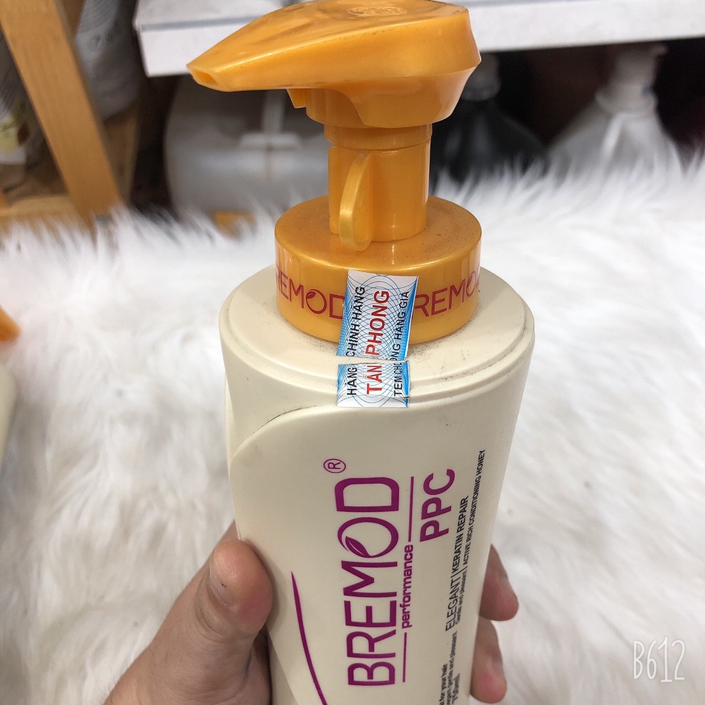 Keratin PPC BREMOD Repair hấp phục hồi tóc hư tổn 750ml