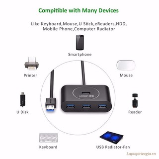 Bộ Chia USB 1 Ra 4 Cổng USB Chuẩn 3.0
