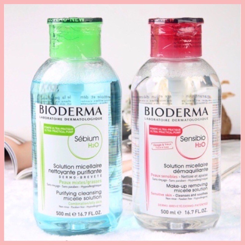 Nước tẩy trang bioderma to Créaline H2O 500ml Giá Gốc Mỹ Phẩm Mix